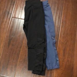 Athleta yoga pants -2 pair